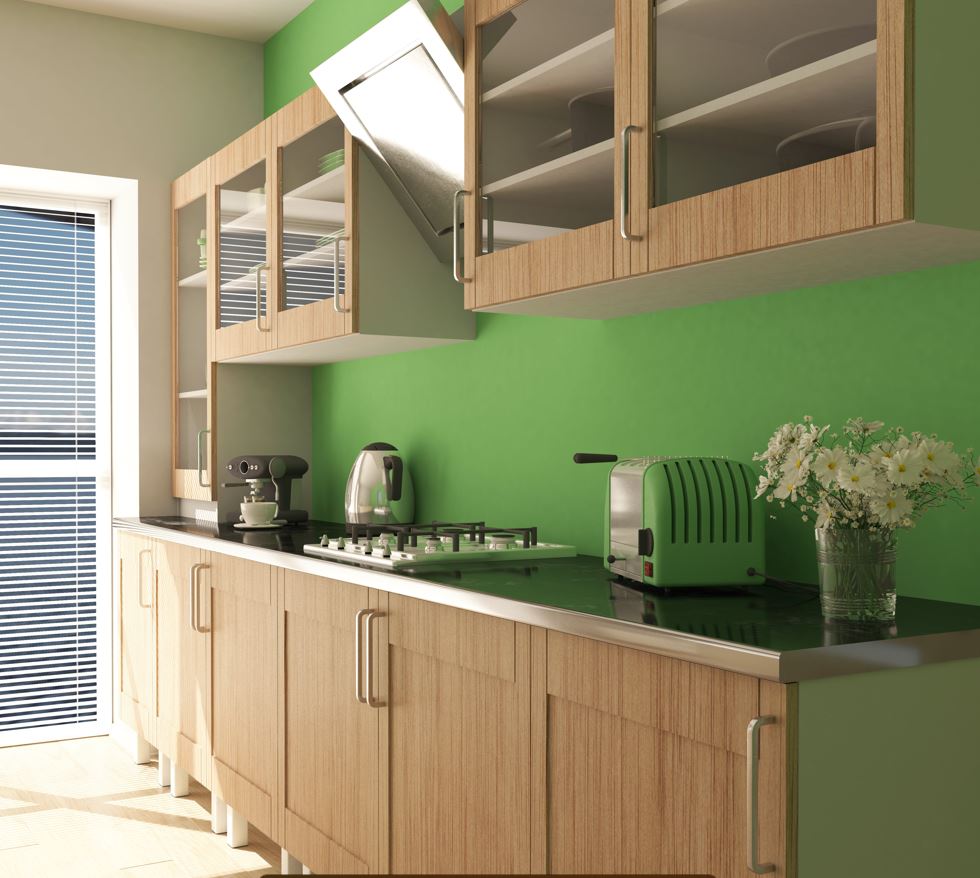 Earthy and Natural Kitchen Laminates